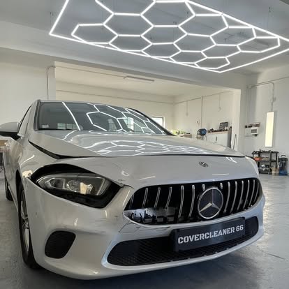 mercedes choc avant